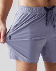 5" Pursuit Short - Unlined -- Silver Bullet