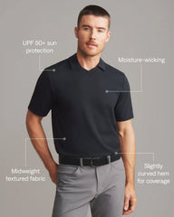 Links Golf Polo -- Black
