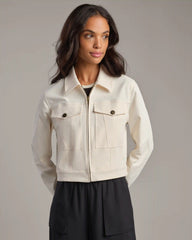 Avenue Jacket -- Ivory