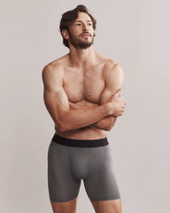 C.O.R. 6" Boxer Brief -- Smoke