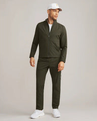 Coaches Jacket -- Dark Moss