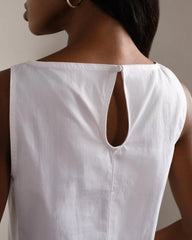 Cotton+ Tank -- White