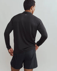 Extra Mile Fleece Pullover -- Black