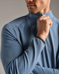 Founder's Golf 1/4 Zip -- Blue Stone