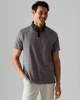 Golf Sport Polo -- Gray Stripe