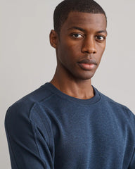Heritage Midweight Crewneck Sweatshirt -- Navy Heather