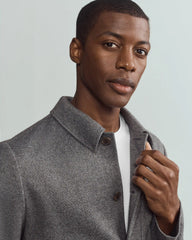 Highlands Chore Coat -- Asphalt Heather