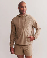 Invictus Ripstop Anorak -- Taupe Brown
