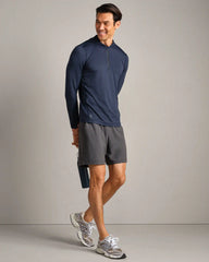Invictus Training 1/4 Zip Hoodie -- True Navy