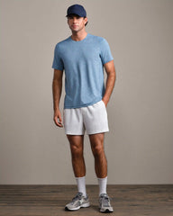 Invictus Training Tee V2 -- Deep Sea Blue Heather