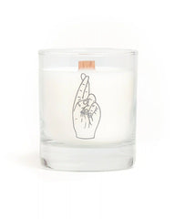 LBCo Glass Cabin Candle -- Clear