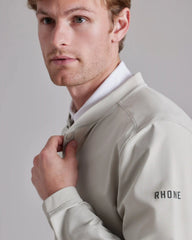 Momentum Golf Snap Crew Neck -- Navy