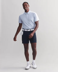 Momentum Tech Golf Polo -- Zen Blue/Bright White
