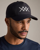 Peak Hat - Captain's Stitch -- Pure Black