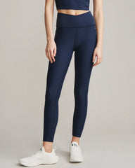 Ripple 7/8 Pocket Legging -- Navy Blue