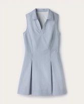 Saltair Dress -- Washed Navy Stripe
