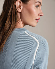 Somer Pullover Sweater -- Blue Dawn