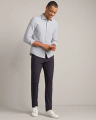 State of Mind Shirt - Slim Fit -- Lichen Green Grid