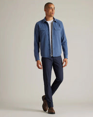 Stowaway Overshirt -- Vintage Indigo