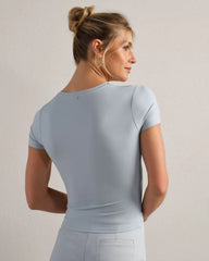 Ultimate Layer Tee -- Blue Pearl