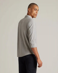 WFH Shirt -- Brushed Nickel Gray/Sleet Gray Heather