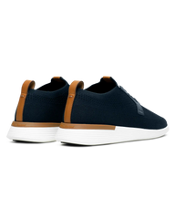 Wolf & Shepherd SwiftKnit Derby -- Navy/White