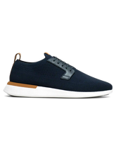 Wolf & Shepherd SwiftKnit Derby -- Navy/White