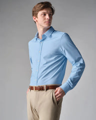 Commuter® Shirt - Classic -- Light Blue Geo Dot