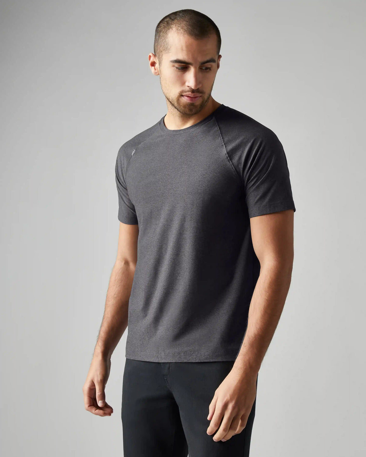 Reign Tee -- Black Heather