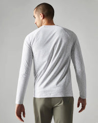 Reign Long Sleeve Tee -- Gray Space Dye