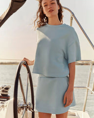 DreamGlow® Skort -- Pool Blue