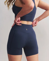 Revive™ 6" Short -- Navy Blue