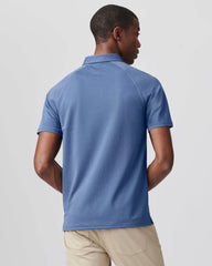 Delta Pique Polo -- True Blue