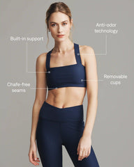 Ripple Bra -- Hibiscus Blush