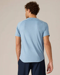 Atmosphere Tee -- Frozen Fjord Blue Heather