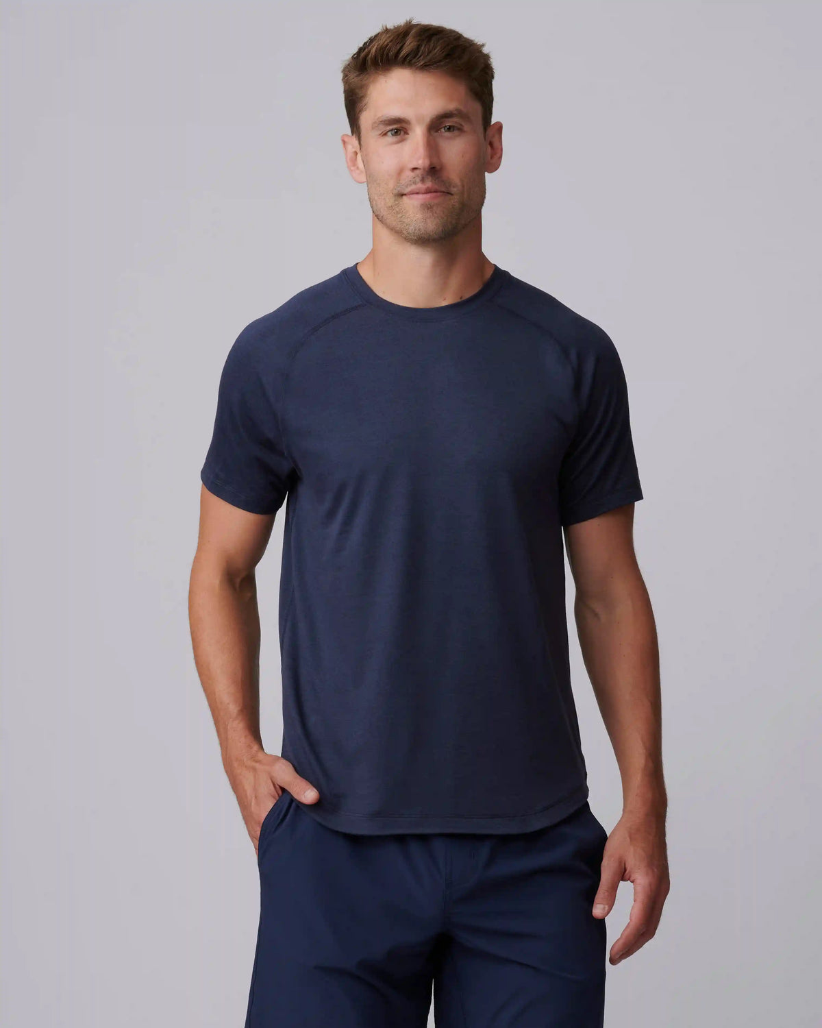 Atmosphere Tee -- Navy Heather
