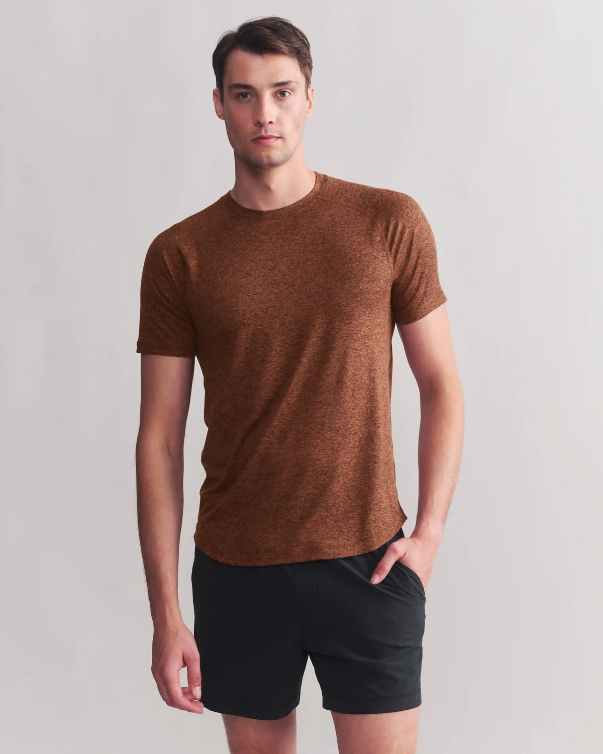 Atmosphere Tee -- Sierra Brown Heather