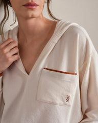 Beach Terry Hoodie -- Ivory