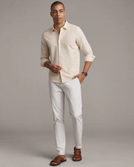 Brezza Linen-Blend Shirt -- Linen