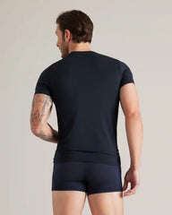 C.O.R. Crew Neck Undershirt -- Pure Black