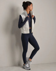 Chalet Quilted Vest -- Salt