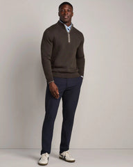 [OFFLINE] Commuter 1/4 Zip Sweater -- Cafe Noir