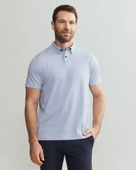 Commuter® Polo -- Navy Geo Dot