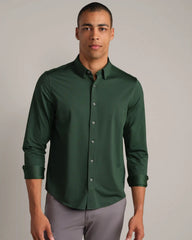 [OFFLINE] Commuter Shirt - Classic Fit -- Moss Green Oxford