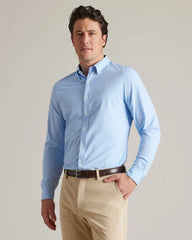 [OFFLINE] Commuter Shirt - Slim Fit -- Blue Mini Windowpane