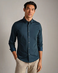 [OFFLINE] Commuter® Shirt - Slim Fit -- Deep Sea Blue Oxford