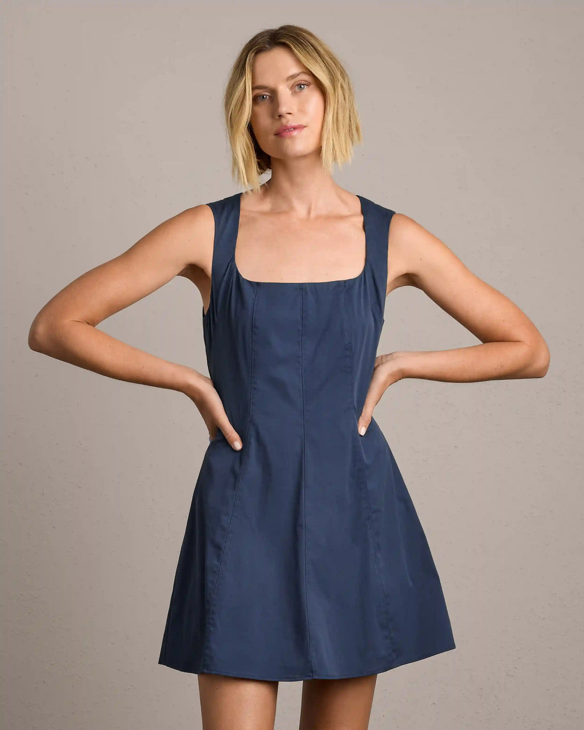 [OFFLINE] Cotton+ Dress -- Navy Blue
