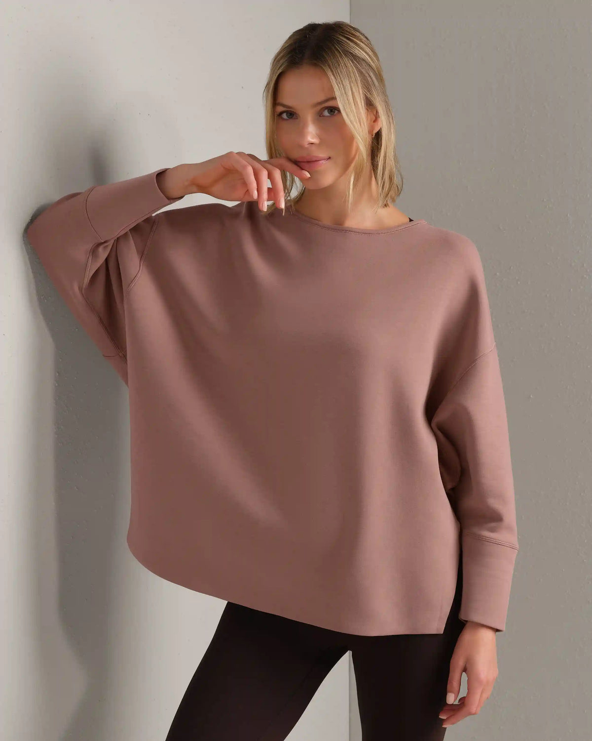 DreamGlow® Pullover -- Clay Mist