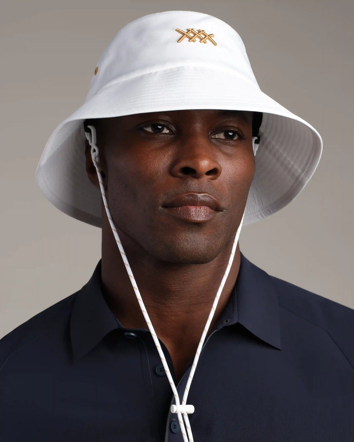 Golf Bucket Hat -- White