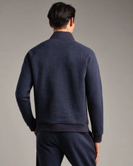 Heritage Midweight 1/4 Zip -- Navy Heather